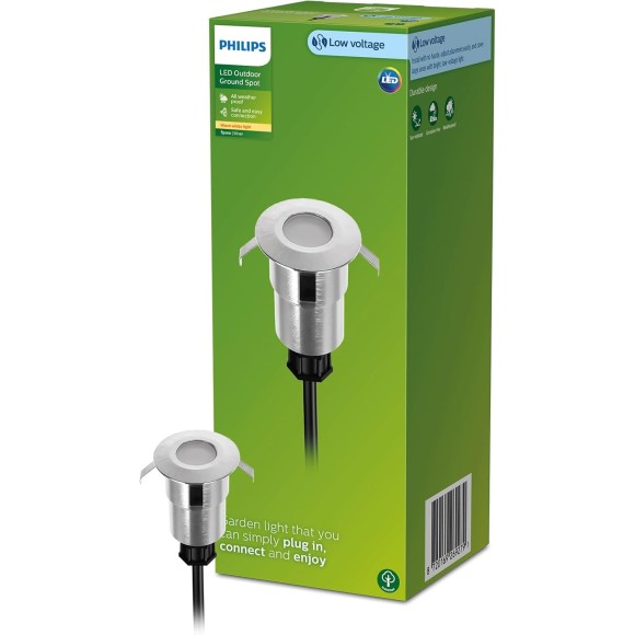 Philips 8720169269279 LED alacsony feszültségű kültéri világítás Spore | 1W integrált LED forrás | 2700K