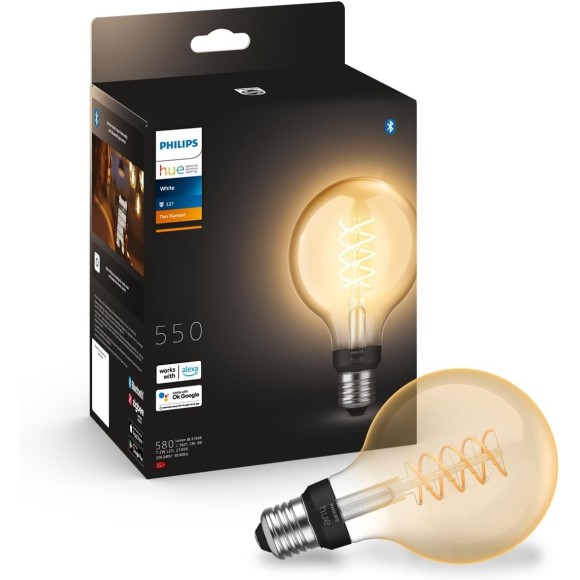 Philips Hue white 8719514343009 LED intelligens izzó | 7W E27 | 550lm | 2100K