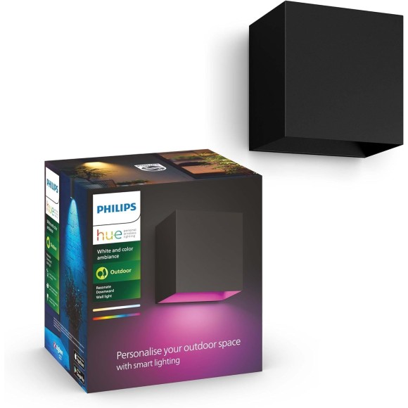 Philips Hue  8719514466777 LED fali lámpa Resonate  | 8W integrált LED forrás | 590lm | 2200-6500+RGBK