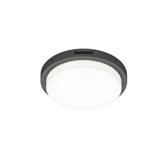 Trio T630369142 LED mennyezetre szerelhető lámpa BERMEJO  | 14W integrált LED forrás | 1x1450lm | 2300+3000+4000K | mozgásérzékelő | antracit