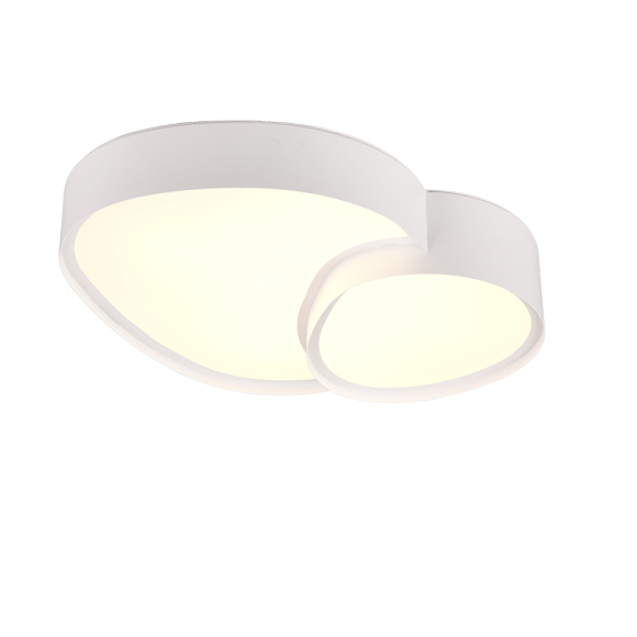 Trio T647510231 LED mennyezetre szerelhető lámpa RISE | 21W integrált LED forrás | 2400lm | 2700-6500K