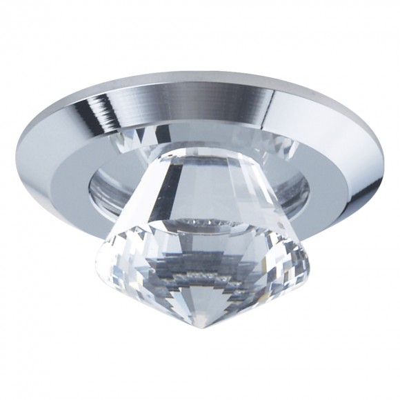 Emithor 71017 ELEGANT LED süllyesztett lámpa 1W LED, kristály / króm