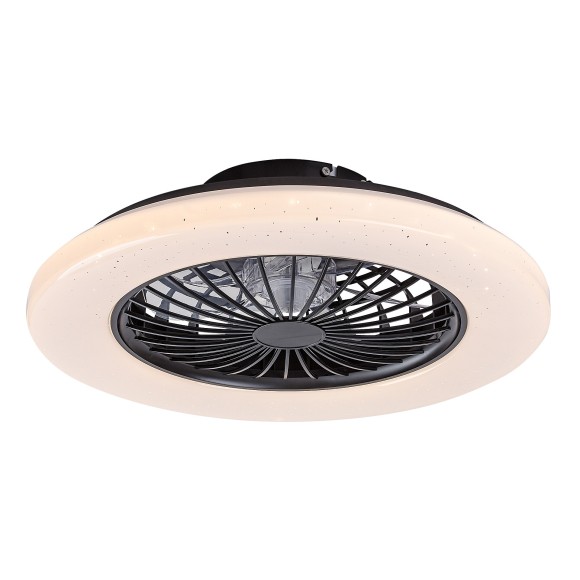 Rabalux 98071329 LED ventilátor világítással Dalfon2 | 48W integrált LED forrás | 1900lm | 3000-6500K