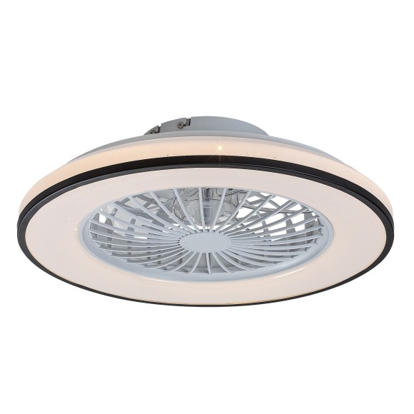Rabalux 98071331 LED ventilátor világítással Dalfon2 | 48W integrált LED forrás | 2800lm | 3000-6500K