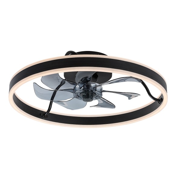 Rabalux 98071337 LED ventilátor világítással Fanfy | 40W integrált LED forrás | 2200lm | 3000+4000+6500K