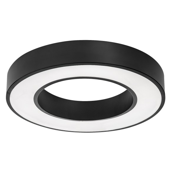 Rabalux 71360 LED mennyezetre szerelhető lámpa Cirano | 24W integrált LED forrás | 1420lm | 3000/4000/6000K | fekete