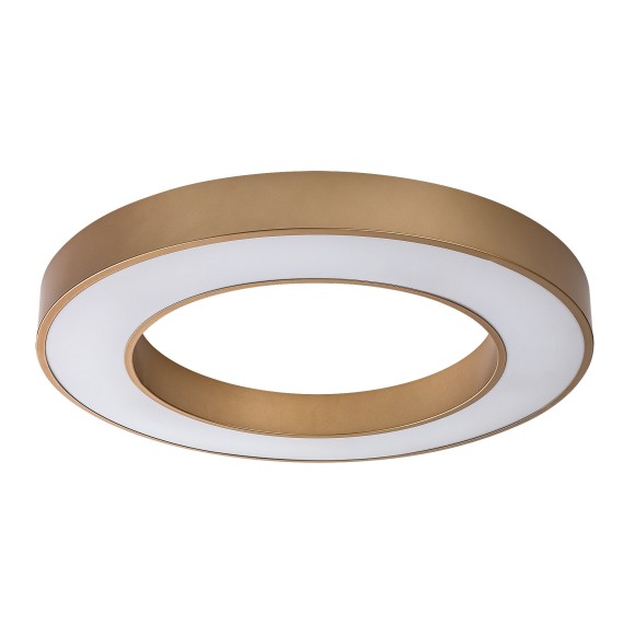 Rabalux 71363 LED mennyezetre szerelhető lámpa Cirano | 45W integrált LED forrás | 2700lm | 3000-6500K | távirányítás | fényerőszabályzó | aranyszínű