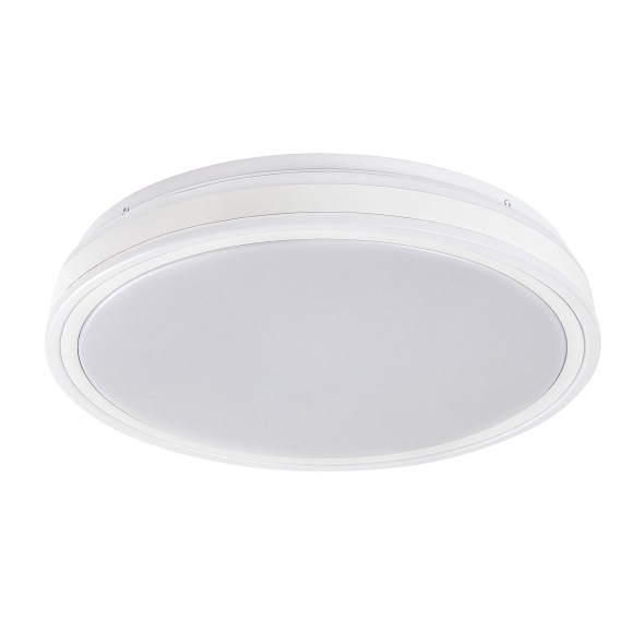 Rabalux 71413 LED mennyezetre szerelhető lámpa Corlet | 23W integrált LED forrás | 1900lm | 3000-6500K | távirányítás | fényerőszabályzó | fehér
