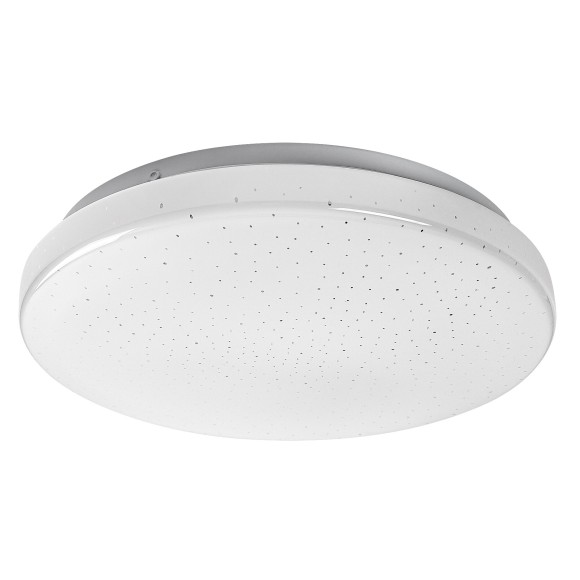 Rabalux 71444 LED mennyezetre szerelhető lámpa Danny2 | 12W integrált LED forrás | 960lm | 3000-6500K | távirányítás | fényerőszabályzó | fehér