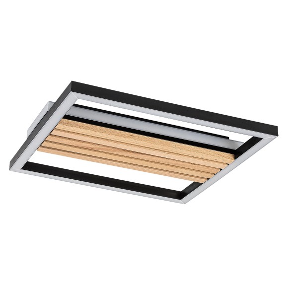 Rabalux 71457 LED mennyezetre szerelhető lámpa Noxelle | 26W integrált LED forrás | 1360lm | 3000/4000/6000K | barna