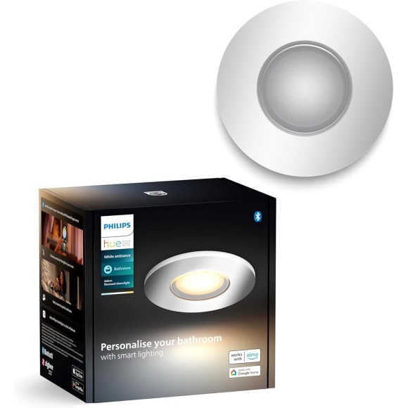 Philips HUE  8720169317956 LED süllyeszthető lámpa Adore  | 4,2W GU10 | 2200-6500K
