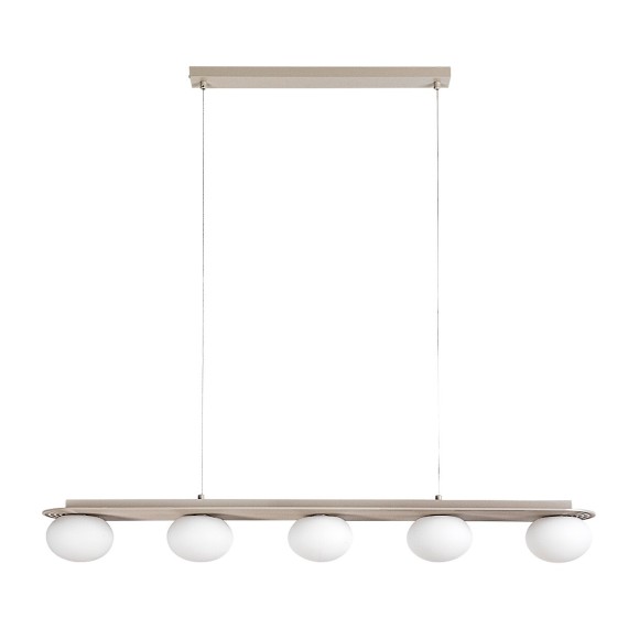 Rabalux 72462 mennyezeti függőlámpa Glowbells G9 | bézs