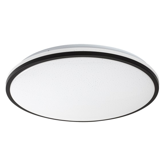 Rabalux 75064 LED fürdőszobai mennyezeti lámpa Slava | 40W integrált LED forrás | 2500lm | 4000K | fekete