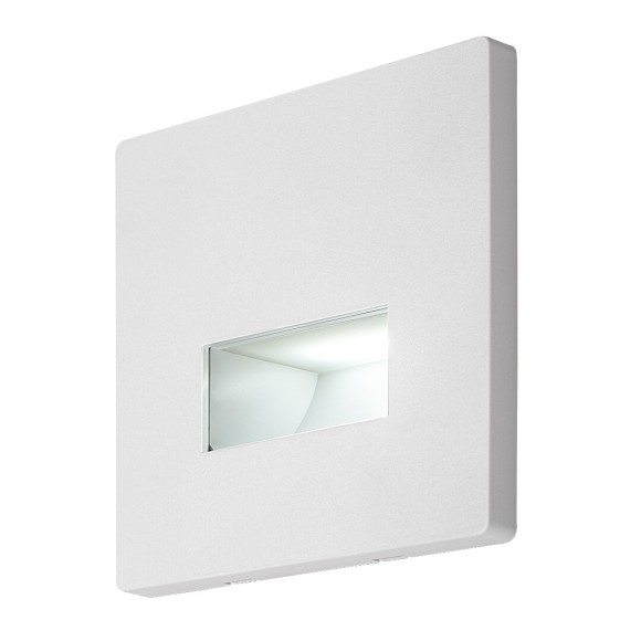 Rabalux 77196 LED kültéri fali lámpa Lunca | 1W integrált LED forrás | 50lm | 3000/4500/6500K | fehér