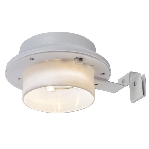 Rabalux 77205 LED napelemes kültéri fali lámpa Montoro | 0,1W integrált LED forrás | 3lm | 3000K | fehér