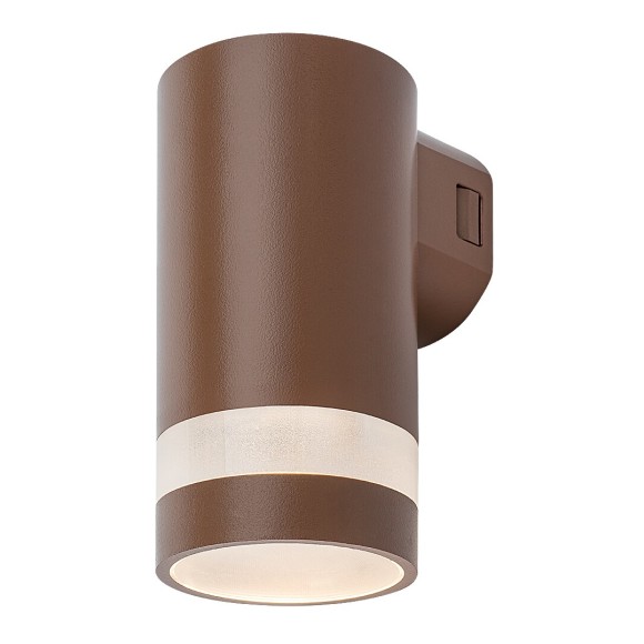 Rabalux 77211 LED kültéri fali lámpa Urfa Line | 9W integrált LED forrás | 800lm | 3000/4000/6000K | barna