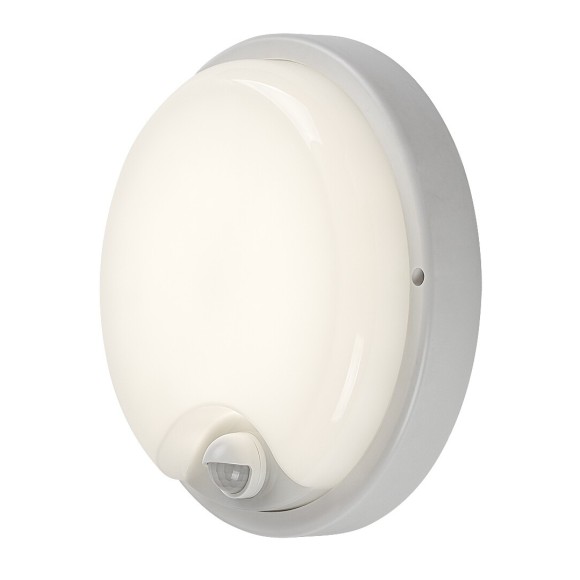 Rabalux 77214 LED kültéri fali lámpa Lonato | 18W integrált LED forrás | 1730lm | 4000K | mozgásérzékelő | fehér