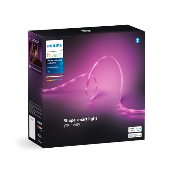 Philips Hue 8720169326637 LED LED szalag LIGHTSTRIPS  integrált LED forrás | 2000-6500K | rgb - színes | fényerőszabályzó | fehér