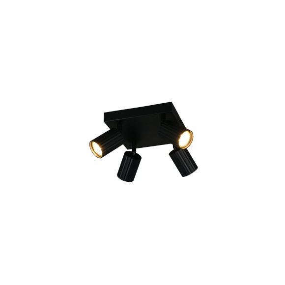 Trio T867730432 mennyezeti spotlámpa SOKA | 10W GU10 | fekete