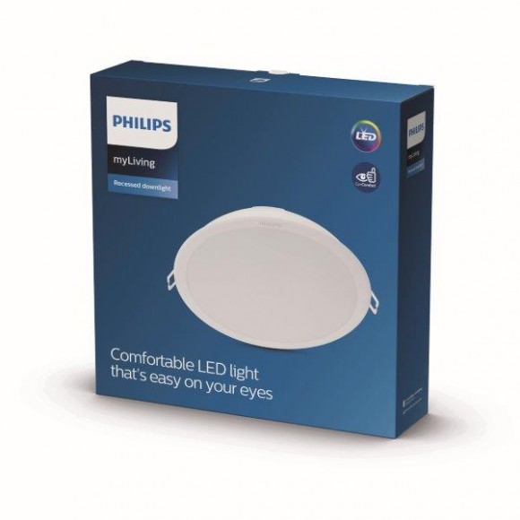 Philips 59444 LED mennyezeti süllyesztett lámpa Meson 6W|6500K