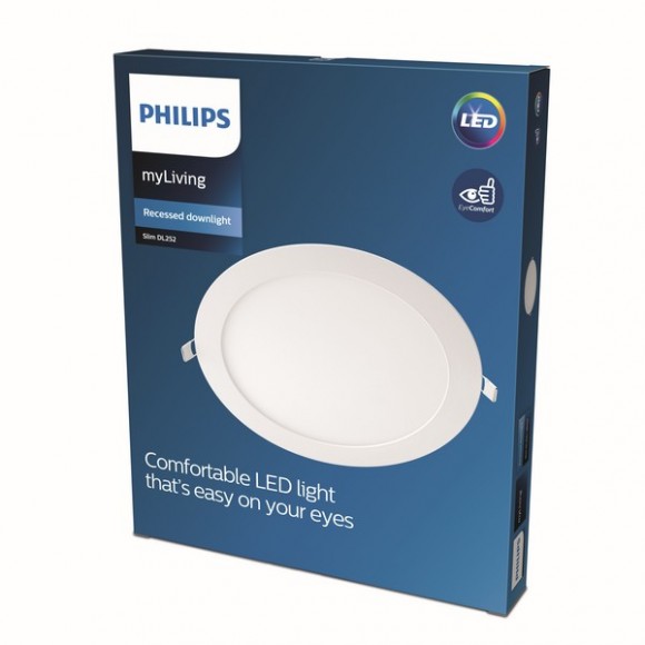 Philips 8718699760038 LED süllyeszthető spotlámpa Slim 1x20W | 1750lm | 3000K - fehér
