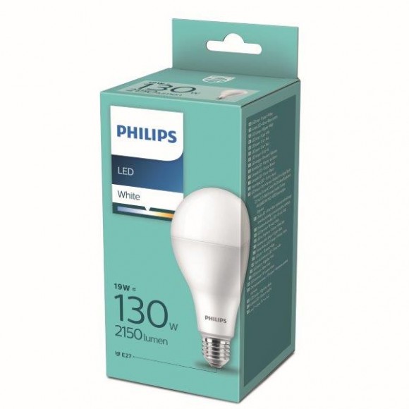 Philips 8719514263260 LED izzó 1x19W-130W | E27 | 2150lm | 3000K - fehér