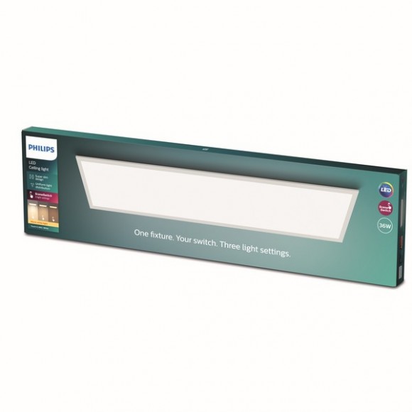 Philips 8719514326729 LED mennyezeti panellámpa Super Slim 1x36W | 3200lm | 2700K - EyeComfort, fehér