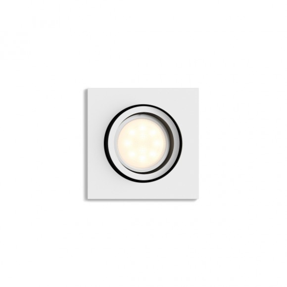Philips Hue 8719514338609 LED süllyeszthető lámpa Milliskin 1x5W | GU10 | 350lm | 2200-6500K - Bluetooth, szabályozható, White ambiance, fehér