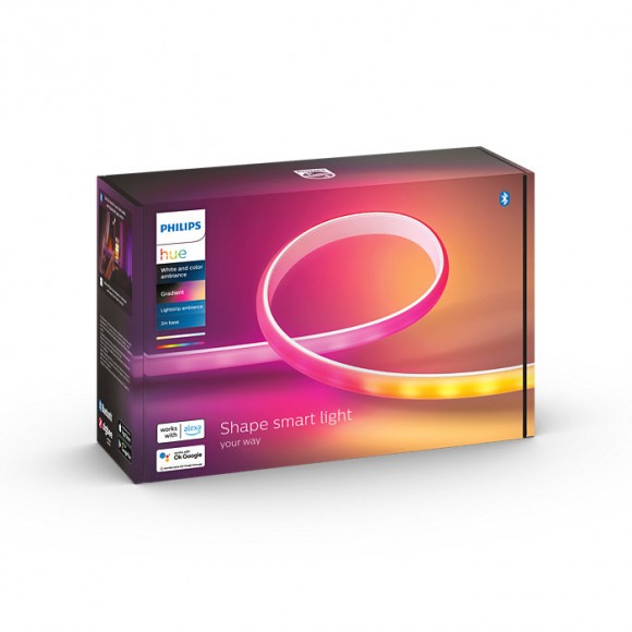 Philips Hue 8719514339965 LED szalag Gradient 2m 1x20W | 1800lm | 2000-6500K | RGB - White and Color Ambiance, szabályozható,