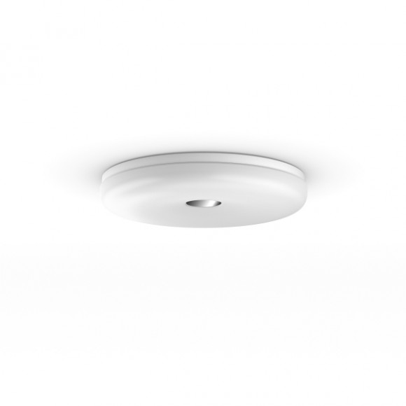 Philips Hue 8719514341012 LED fürdőszobai mennyezeti lámpa Struana 1x22W | 2400-2550lm | 2200-6500K | IP44 - White Ambiance, Bluetooth, szabályozható, távirányító, fehér