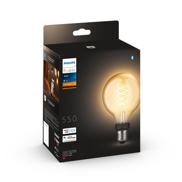 Philips Hue white 8719514343009 LED intelligens izzó | 7W E27 | 550lm | 2100K