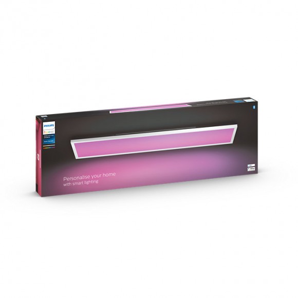 Philips Hue 8719514355057 Surimu LED mennyezeti panel 1x60W | 4200lm | 2200-6500K | RGB - White and Color Ambiance, szabályozható, Bluetooth, fehér
