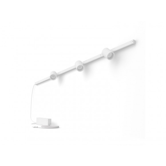 Philips Hue 8719514407862 Perifo LED fali spotlámpa - készlet 1x15,6W | 3x490lm | 2000-6500K+RGB - White and Color Ambiance, fehér