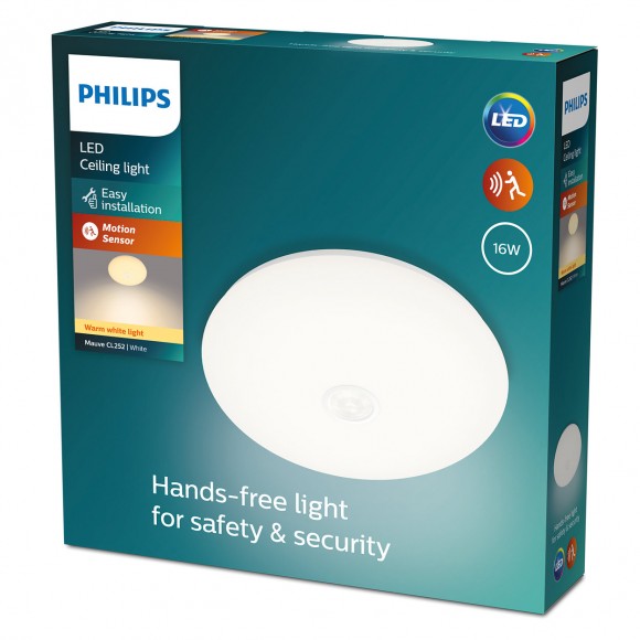 Philips 8719514431843 LED mennyezeti lámpa Mauve 1x16W | 1700lm | 2700K - fehér