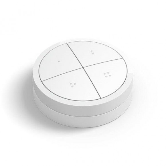 Philips Hue 8719514440999 Hue Tap Dial Switch intelligens távirányító - fehér, CR2032 elemmel