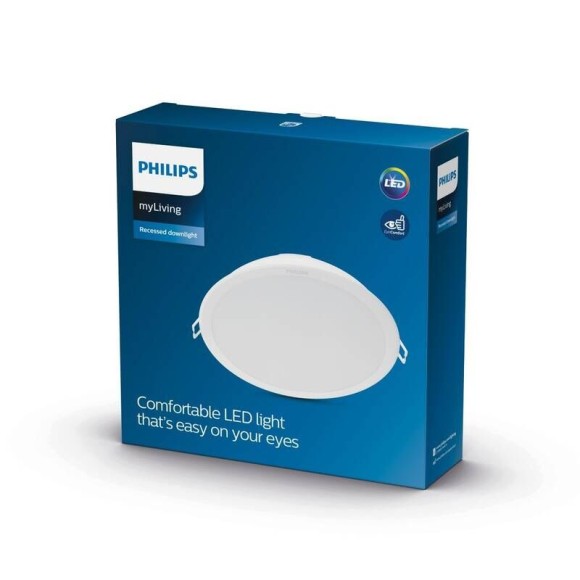 Philips 8720169231023 LED süllyeszthető lámpa Meson | 23,5W integrált LED forrás | 2400/1750 lm | 3000K