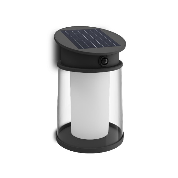 Philips 8720169361966 LED napelemes kültéri fali lámpa Juda  | 3,2W integrált LED forrás | 500lm | 4000K