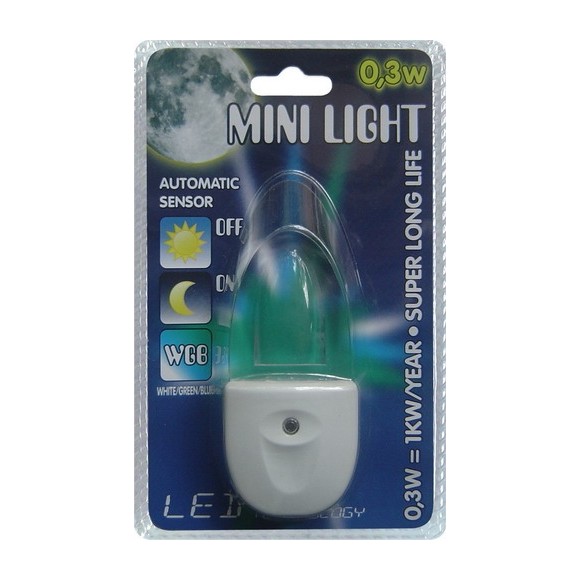 Prezent 1613 Mini Light LED orientációs lámpa aljzathoz