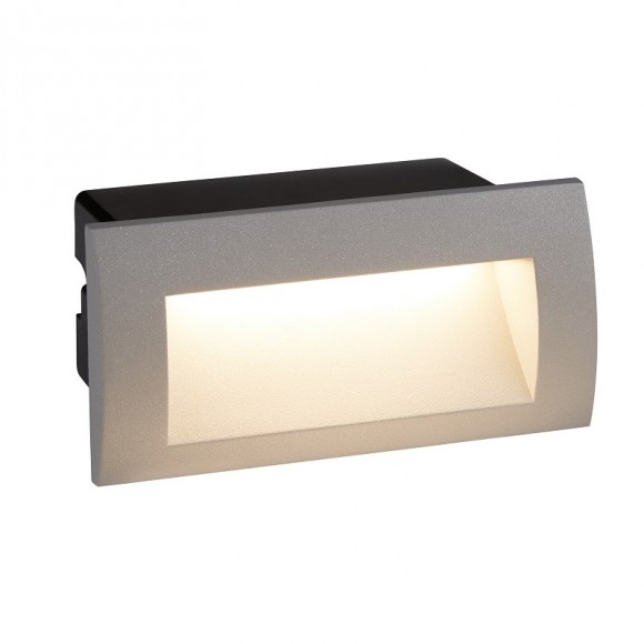 Searchlight 0662GY LED kültéri süllyeszthető orientációs ​lámpa Ankle 1x3W | 135lm | 4000K | IP65 - alumínium, szürke