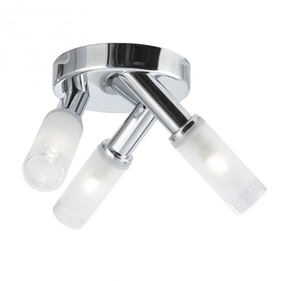 Searchlight 2653-3CC LED mennyezetre szerelhető lámpa Bathroom 3x2,5W | G9 | 600lm | 3000K | IP44 - króm