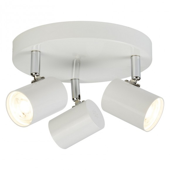 Searchlight 3173WH LED mennyezetre szerelhető lámpa Rollo 3x4W | 1050lm | 3000K - fehér