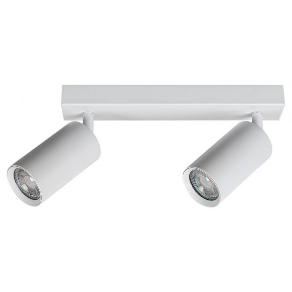 Rabalux 2082 mennyezetre szerelhető spotlámpa Solo 2x25W | GU10 - fehér