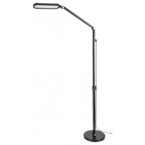 Rabalux 2310 LED állólámpa 1x13W | 790lm | 3000-6500K - szabályozható, színhőmérséklet változtatás, érintőkapcsoló, memória funkció, fekete