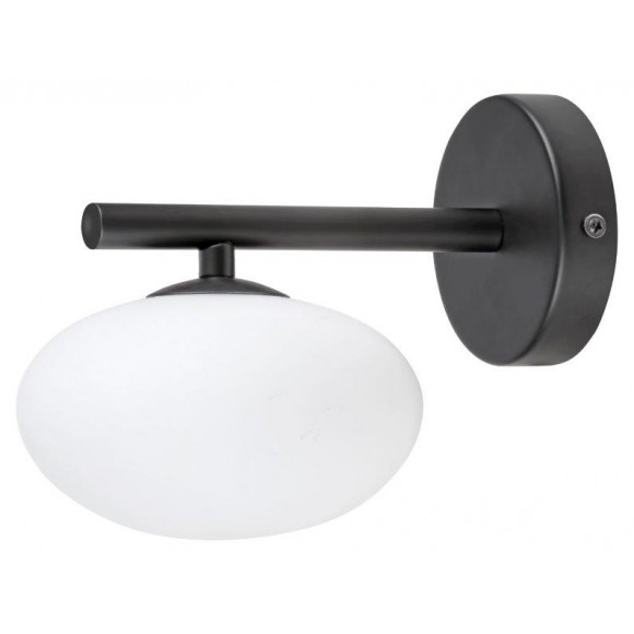Rabalux 3059 fali lámpa Calista 1x28W | G9 - fekete, fehér