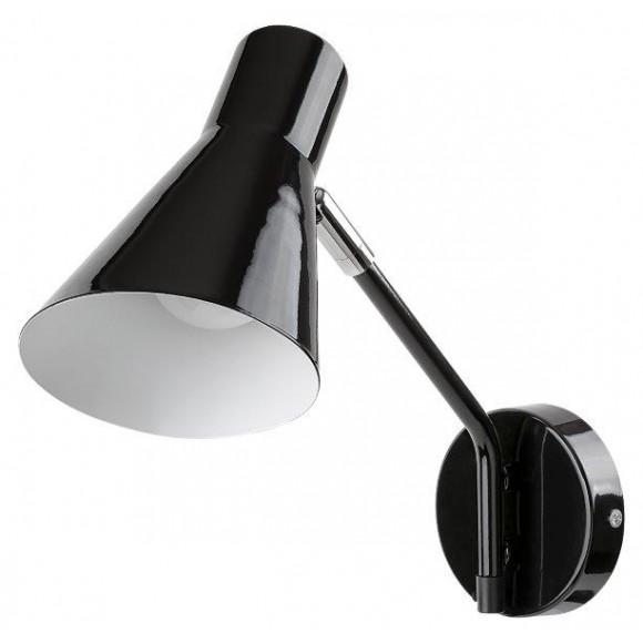 Rabalux 4504 fali lámpa Alfons 1x25W | E27 - fekete