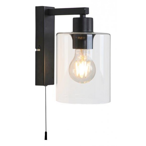 Rabalux 5077 fali lámpa Miroslaw 1x40W | E27 - fekete