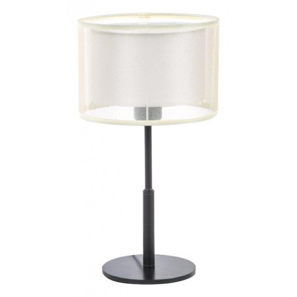Rabalux 5095 asztali lámpa Aneta 1x40W | E27 - fekete, bézs