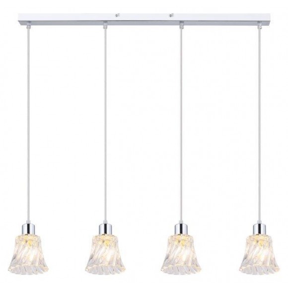 Rabalux 5303 mennyezeti függőlámpa Hestia 4x40W | E14 - króm