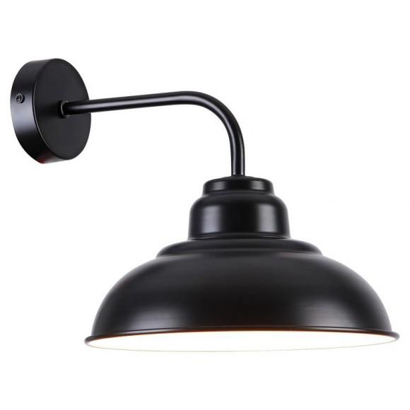 Rabalux 5307 fali lámpa Dragan 1x60W | E27 - fekete
