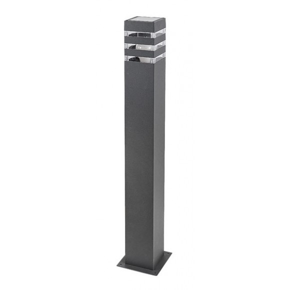 Rabalux 7380 kerti oszloplámpa Ankara 1x12W | E27 | IP44 - antracit